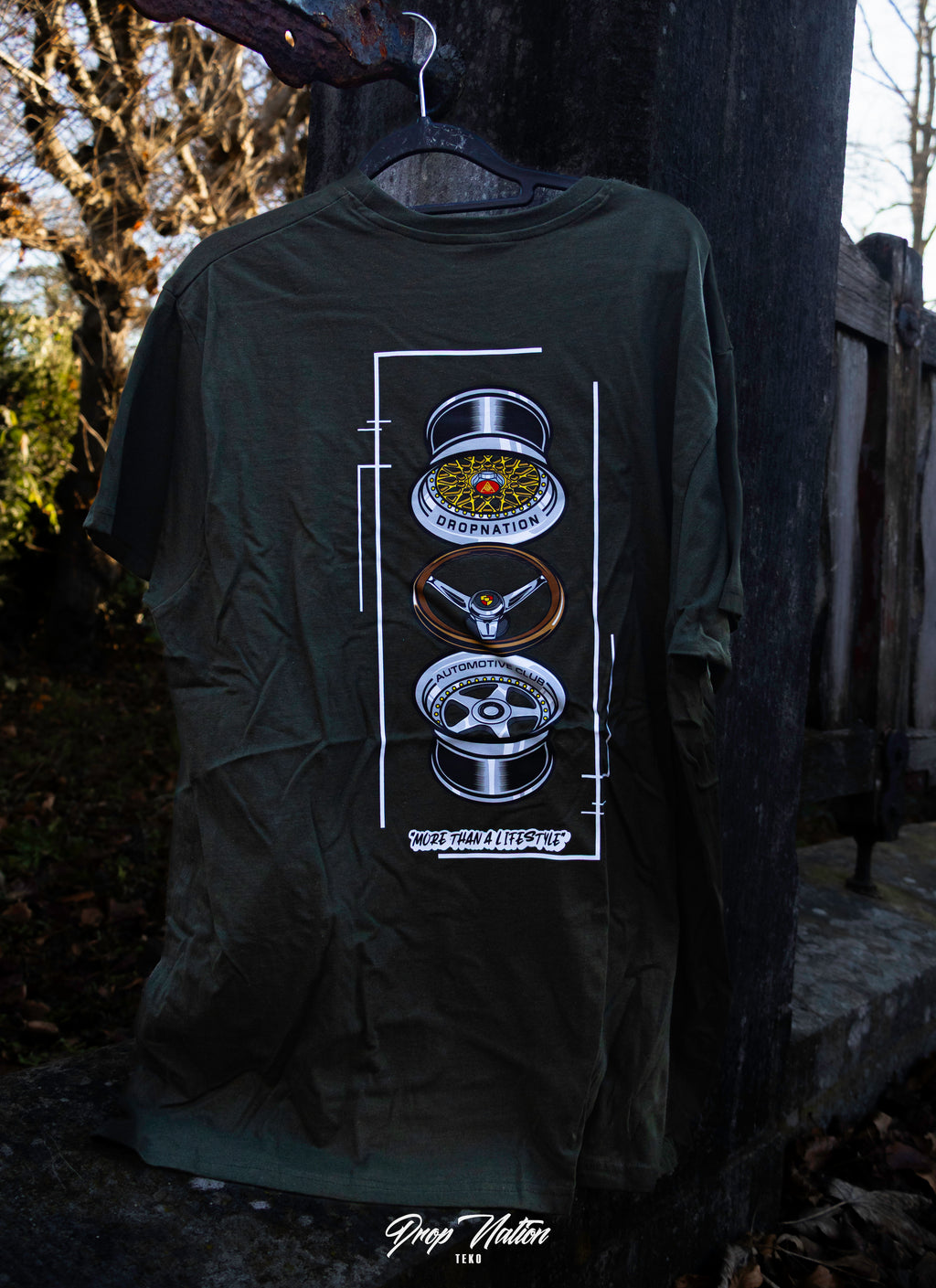 T-shirt Retro wheels