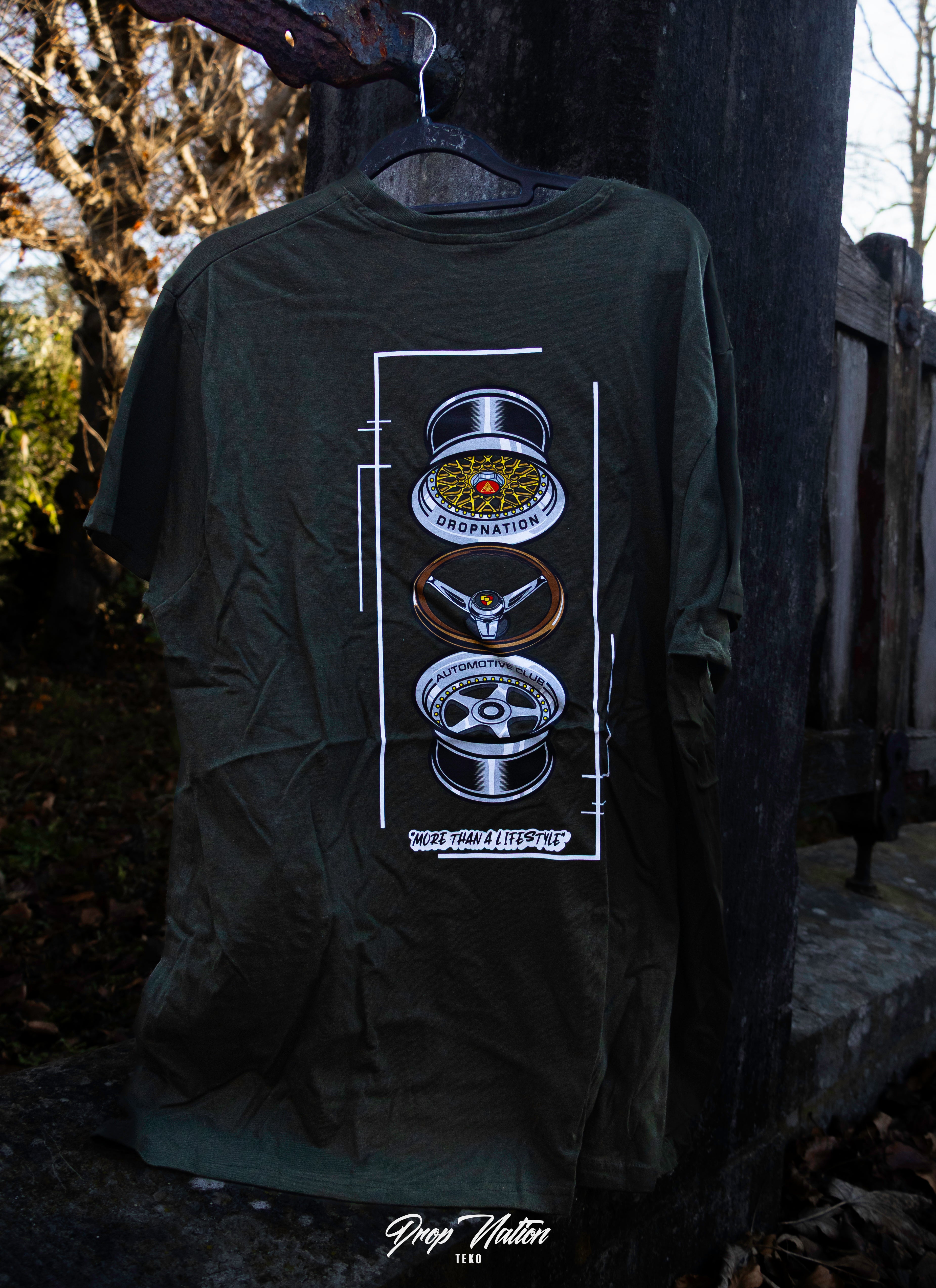 T-shirt Retro wheels